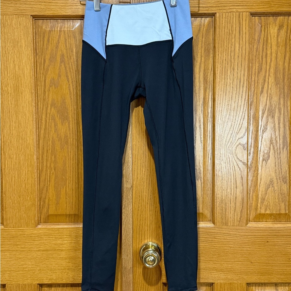 CALIA by Carrie Underwood Women’s Leggings - Black and Light Blue Sz XS